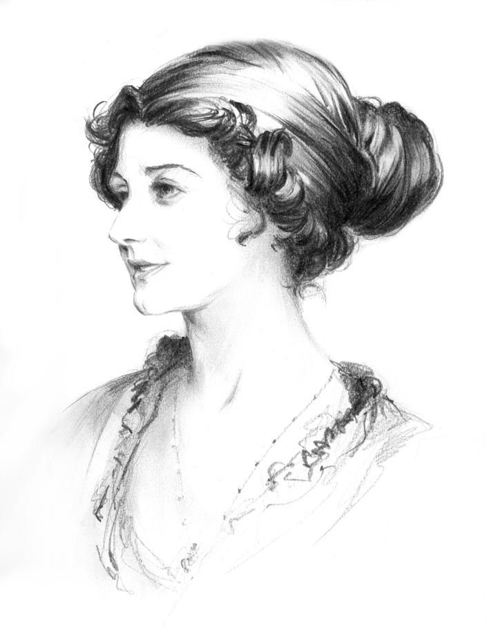 woman   drawing